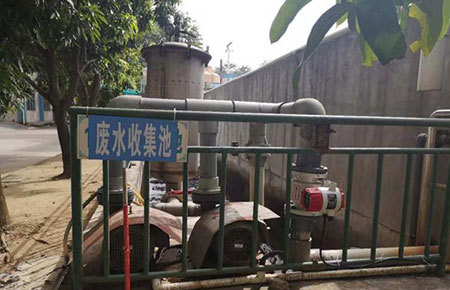 聯測流量儀表使用在印染污水處理工藝